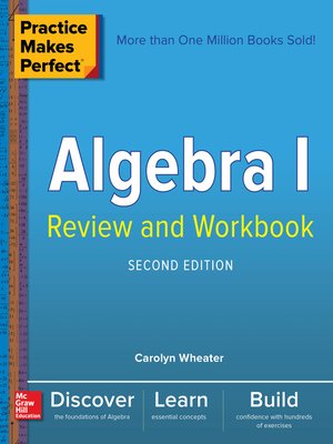 Practice Makes Perfect Algebra I Review and Workbook - ebook